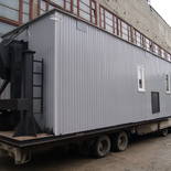 Модульная котельная МКУ-1,05 на основе 3 котлов КВр-0,35 на дровах с топкой ОУР