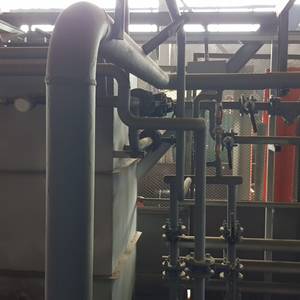 Модульная котельная МКУ-1,25 на основе котла КВм-1,25 на древесных отходах со шнековой подачей