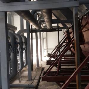 Модульная котельная МКУ-2,0 на основе 2 котлов КВм-1,0 на древесных отходах со шнековой подачей