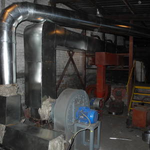 Модульная котельная МКУ-2,0 на основе 2 котлов КВр-1,0 на дровах с колосниковой решеткой