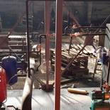 Модульная котельная МКУ-2,1 на основе 3 котлов КВм-0,7 на древесных отходах со шнековой подачей