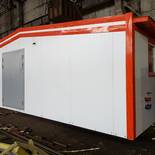 Модульная котельная МКУ-3,0 на основе 2 котлов КВр-1,5 на дровах с топкой ОУР