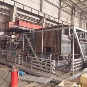 Модульная котельная МКУ-3,0 на основе 3 котлов КВм-1,0 на древесных отходах со шнековой подачей