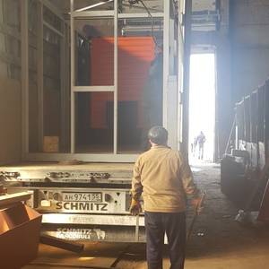 Модульная котельная МКУ-4,0 на основе 2 котлов КВр-2,0 на дровах с топкой ОУР