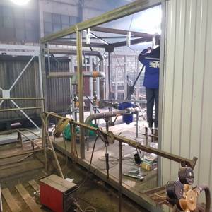 Модульная котельная МКУ-4,0 на основе 2 котлов КВр-2,0 на угле с колосниковой решеткой