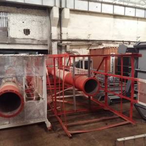 Модульная котельная МКУ-6,0 на основе 2 котлов КВм-3,0 на угле с топкой ТШПМ