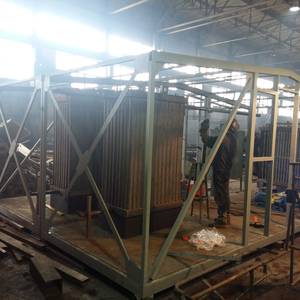 Модульная котельная МКУ-7,5 на основе 3 котлов КВр-2,5 на угле с колосниковой решеткой