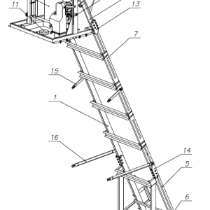 Подъемник скиповый СКИП-500