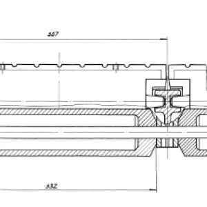 Полотно топки в сборе