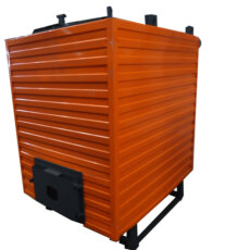 Угольный котел с автоматической подачей топлива 900 КВт