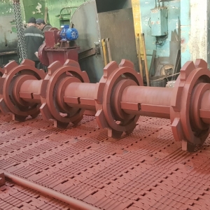 Вал передний в сборе